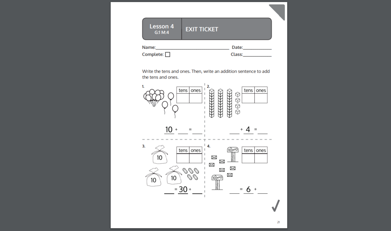 zearn grade 5 mission 2 lesson 1 answer key 1st grade